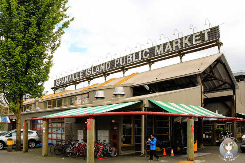 Public Market in Granville Island ist eine der Vancouver Sehenswuerdigkeiten der Stadt