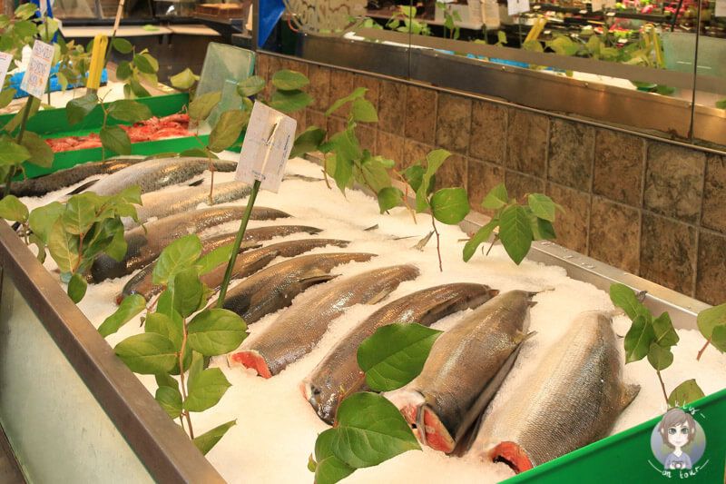 Fisch auf dem Public Market in Granville Island