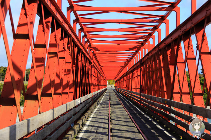 Brücke bei Greymouth, Neuseeland