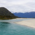 Gletscherfluss am Haast Highway