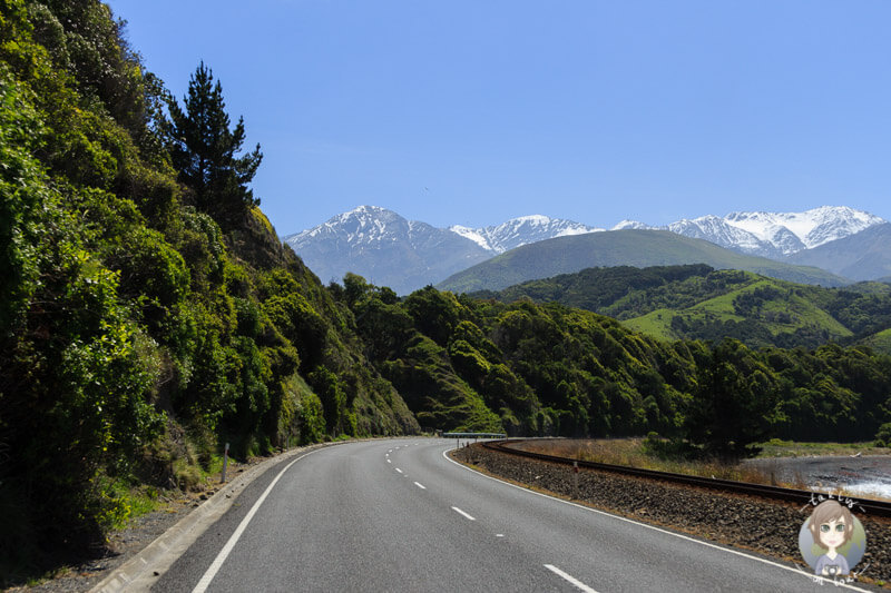 Küste nördlich von Kaikoura