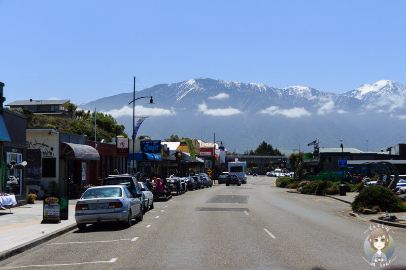 Fahrt durch Kaikoura