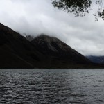 der Lake Pearson in den Wolken