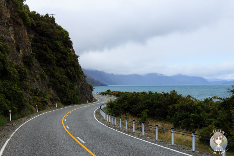The Neck vom Lake Wanaka zum Lake Hawea