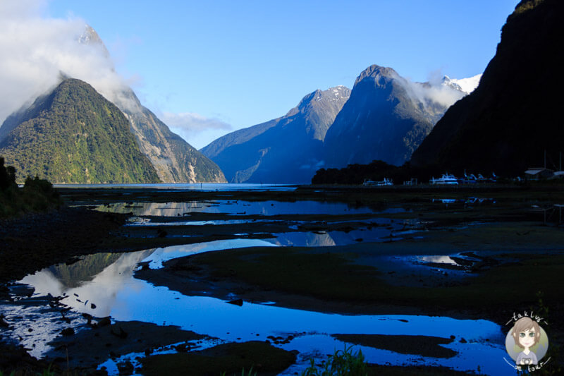 Milford Sound am Morgen