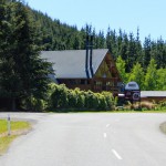 Die Mt. Lyford Lodge auf der Inland Road