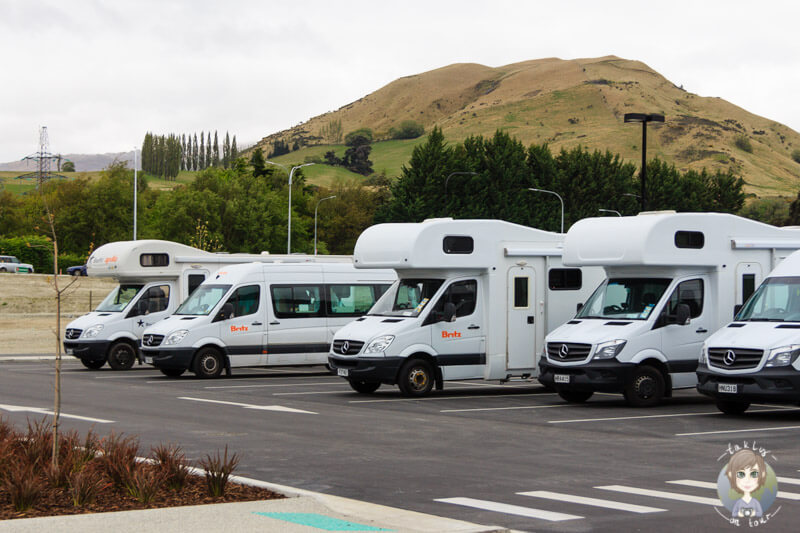 Campervan Parkplätze in Queenstown bei Countdown