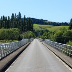 Eine One-Lane-Bridge vor Waiau