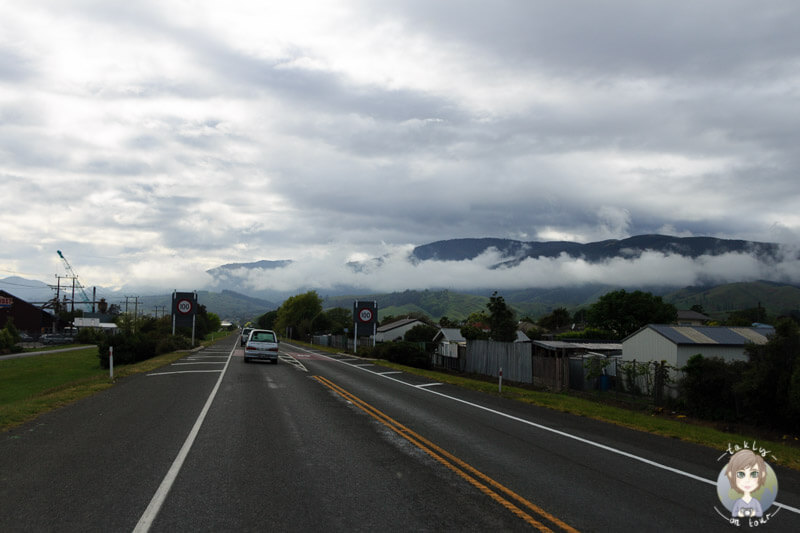 Fahrt nach Nelson, Tasman