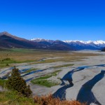 Der Waimakairi River auf dem Weg zum Arthur´s Pass National Park