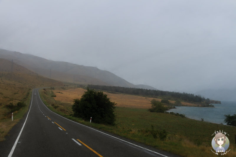 Fahrt Richtung Twizel