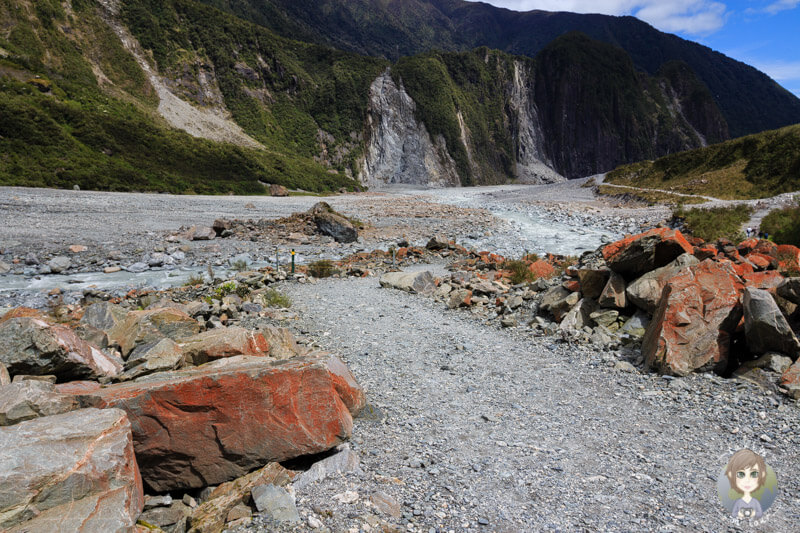 Wanderweg am Fox Glacier