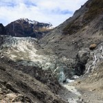 der Fox Glacier in Neuseeland