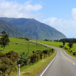 Landschaft an der West Coast, Neuseeland