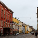 Weg zum Senatsplatz in Helsinki