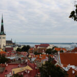Der Blick auf Tallinn vom Domberg