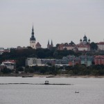 Die Stadtansicht von Tallinn