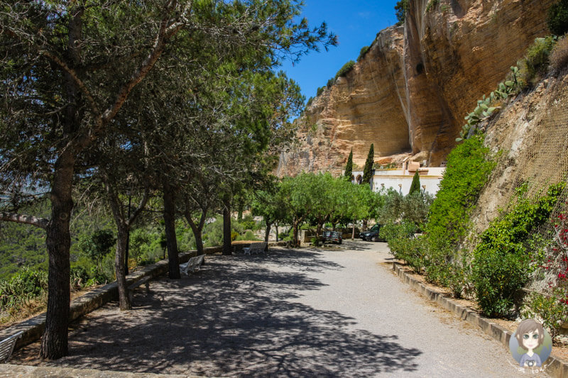 Spaziergang am Kloster Nostra Senyora de Gràcia auf Mallorca