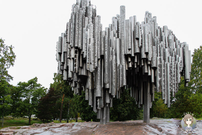 Das Sibelius Denkmal in Helsinki
