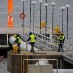 Die AIDA geht in Tallinn vor Anker