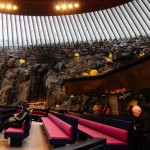 Temppeliaukio-Kirche in Helsinki von innen