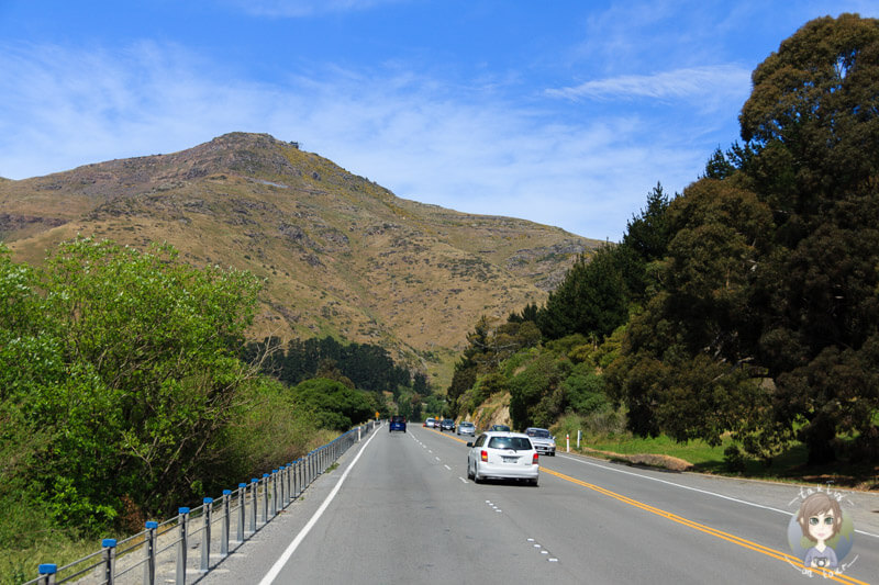 Unsere Fahrt nach Lyttelton