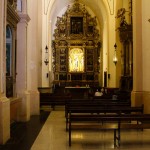 Ein Seitengang in der Kirche San Miguel, Llucmajor