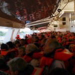 Die Seenotrettungsübung auf der AIDA