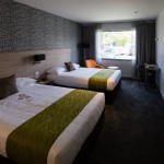 Unser Zimmer im Sudima Airport Hotel Christchurch