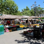 Der kleine Wochenmarkt von Llucmajor