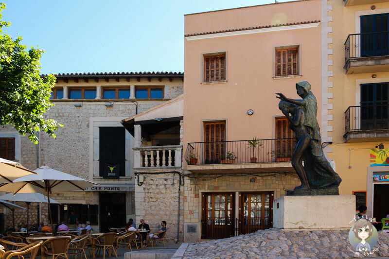Marktplatz von Alaró auf Mallorca