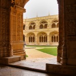 Die faszinierenden Säulengänge im Kloster dos Jerónimos, Belém