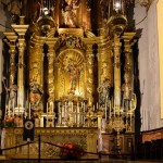 Der Altar der Kirche Sant Bartomeu in Sóller