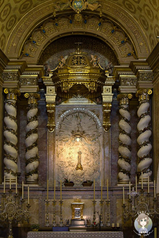 Altar der Klosterkirche Sant Salvador, Mallorca