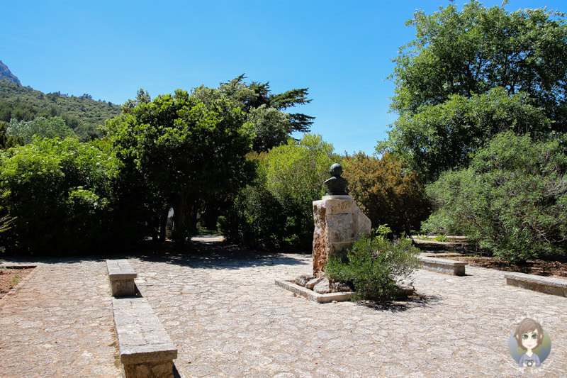 Innenhof am Santauri de Lluc, Mallorca