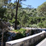 Schöne Fahrt, aber enge Kurven in der Sera de Tramuntana auf Mallorca