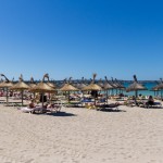 Am Strand von playa de Palma