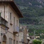 Schöne Häuser in Sóller, Mallorca