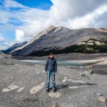 Am Athabasca Glacier, Kanada