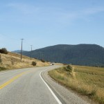 Auf der Fahrt zum Upper Arrow Lake, Kanada