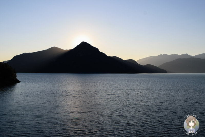 Aussicht vom Overlook im Porteau Cove Provicial Park, Kanada