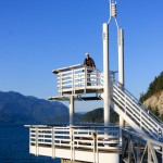 Aussichtsplattform im Porteau Cove Park, Kanada