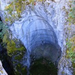 Blick in den beeindruckenden Maligne Canyon, Jasper, Kanada