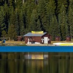 Boat Rental am Lightning Lake, Manning Provincial Park, Kanada
