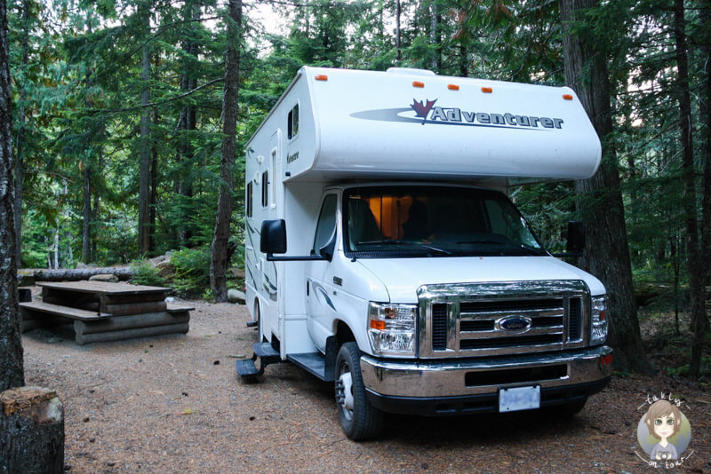 Cal Cheak Campground, Whistler, British Columbia, Kanada