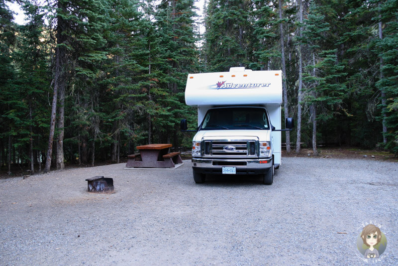 Lightning Lake Campingplatz, Manning Provincial Park, Kanada