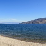 Der Okanagan Lake, British Columbia, Kanada