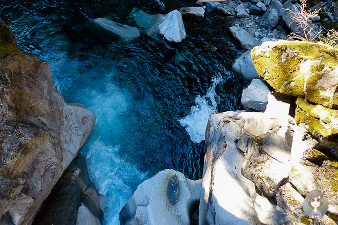 Der Coquihalla River in Hope, Kanada