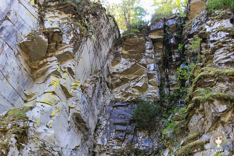 Schlucht im Coquihalla Canyon Provincial Park