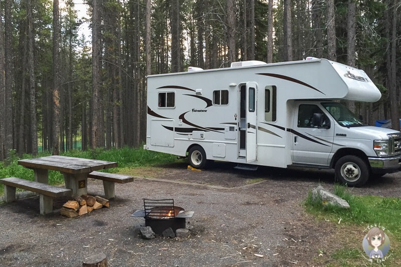 Ein Camper in Kanada jedoch gilt das richtige Verhalten auf dem Campingplatz weltweit